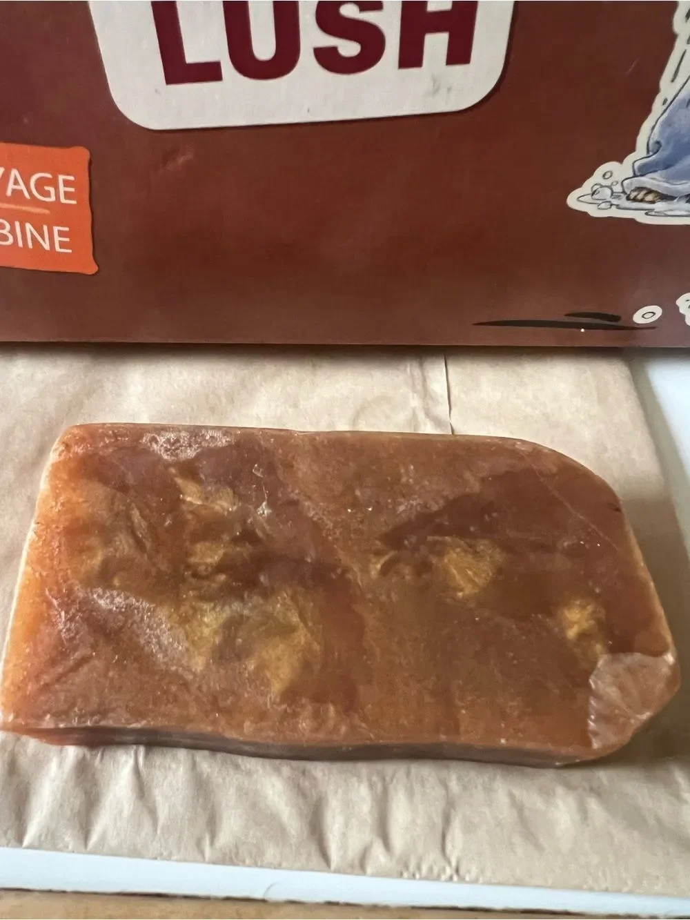 Lush X Paddington Soap PLEASE LOOK AFTER THIS BEAR THANK YOU 3.5 oz